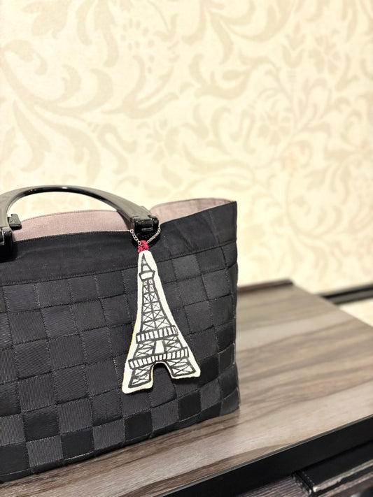 Hand-Painted Charm / Eiffel Tower