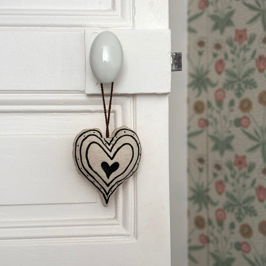 Hand-Painted Charm / Heart