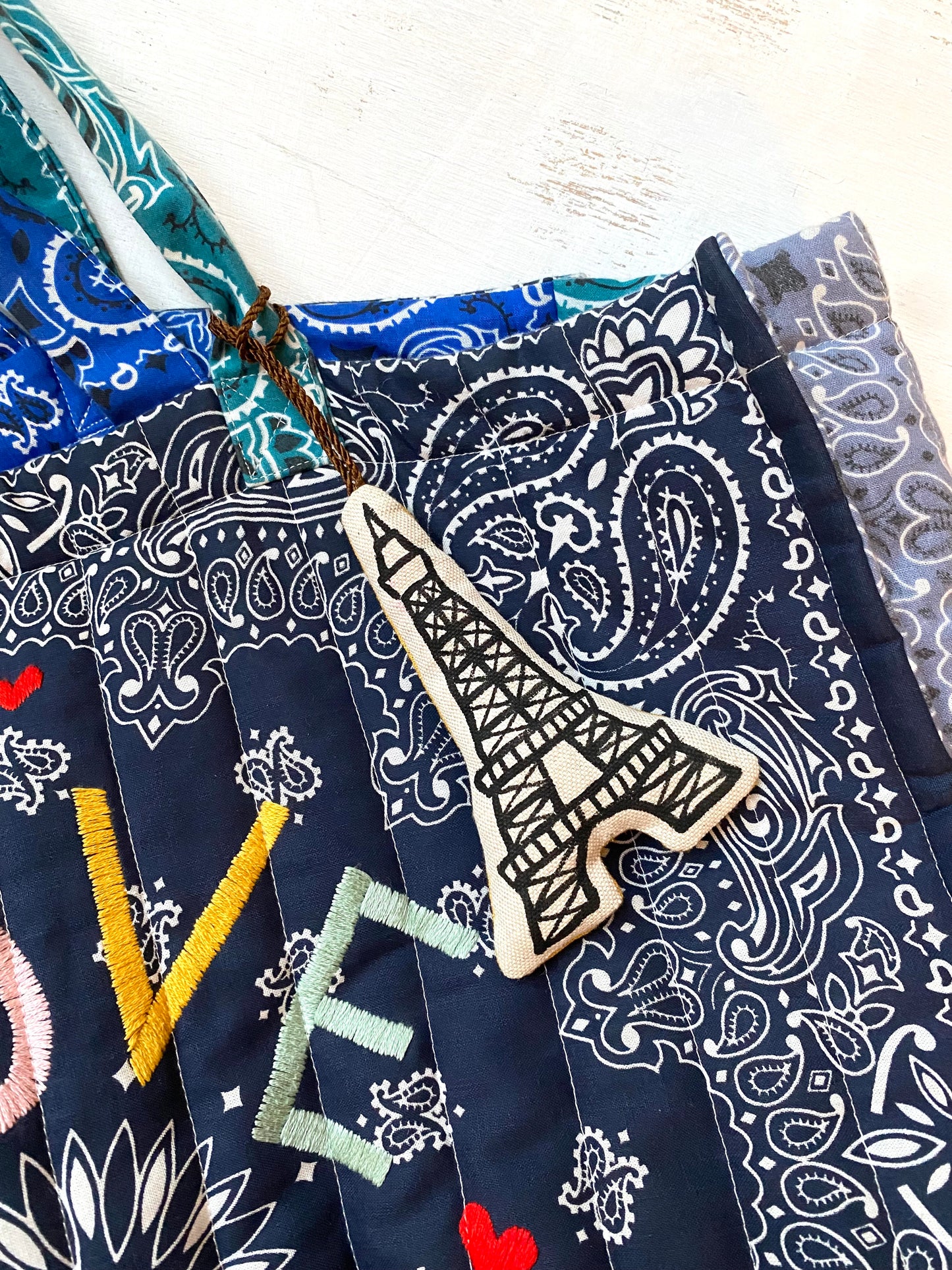 Hand-Painted Charm – Eiffel Tower