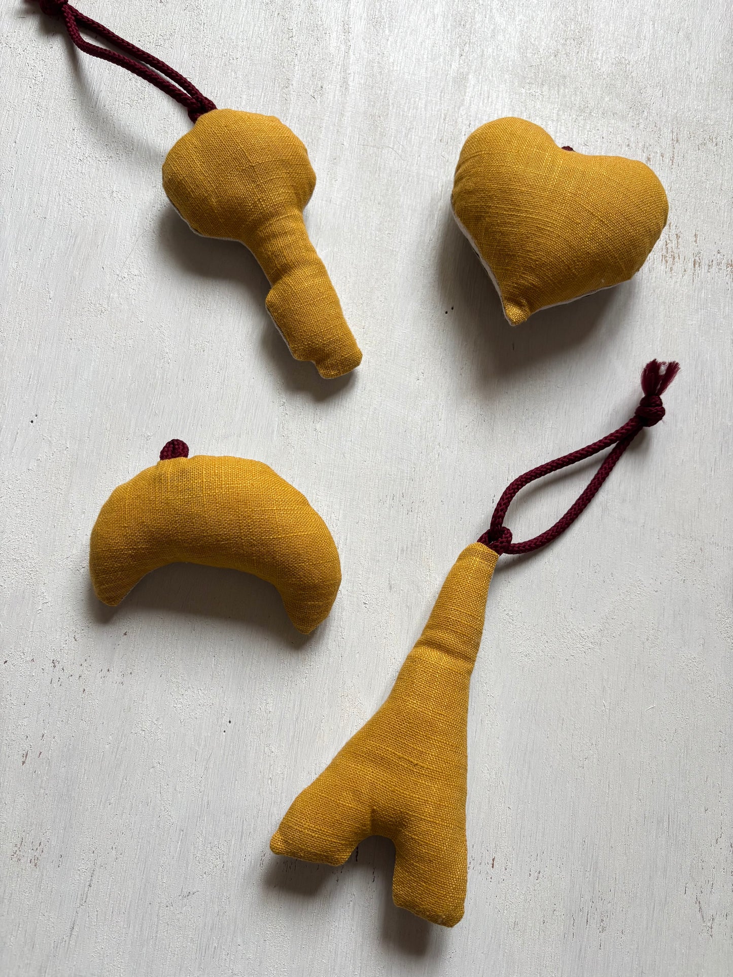 Hand-Painted Charm / Heart