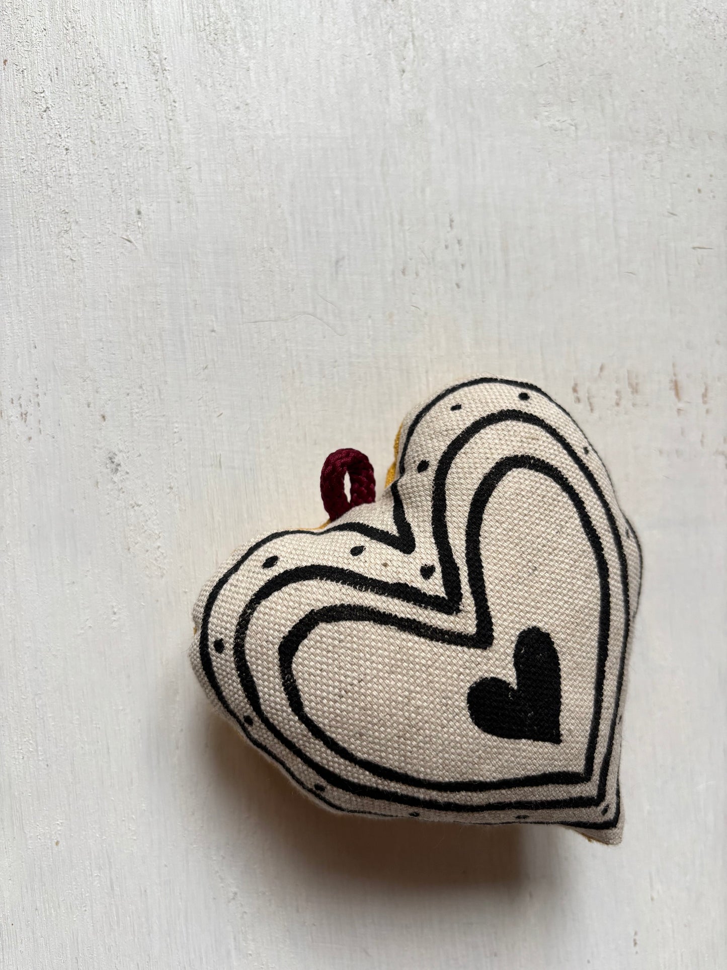 Hand-Painted Charm / Heart