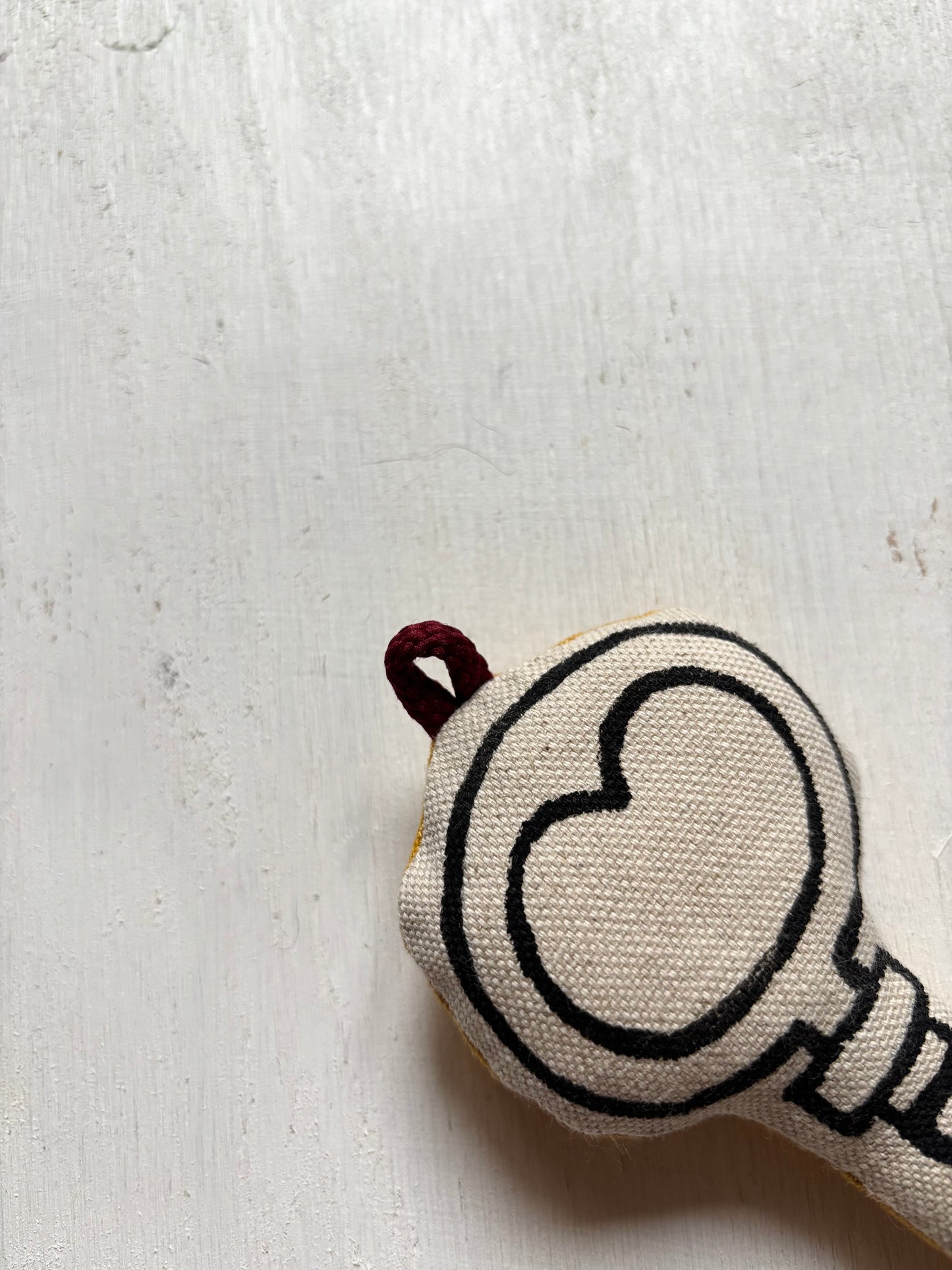 Hand-Painted Charm / Key