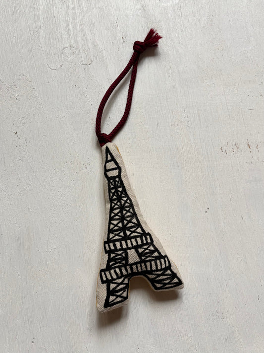 Hand-Painted Charm / Eiffel Tower