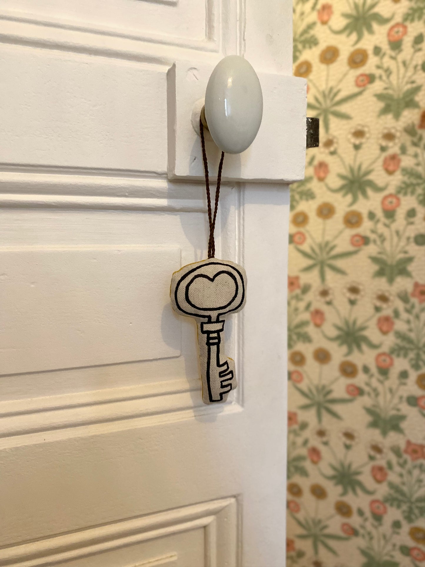 Hand-Painted Charm / Key