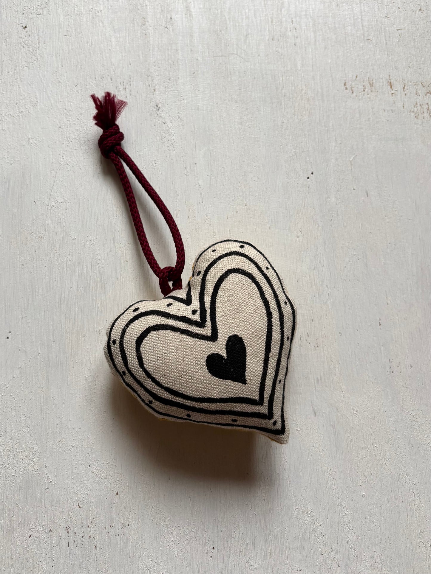 Hand-Painted Charm / Heart