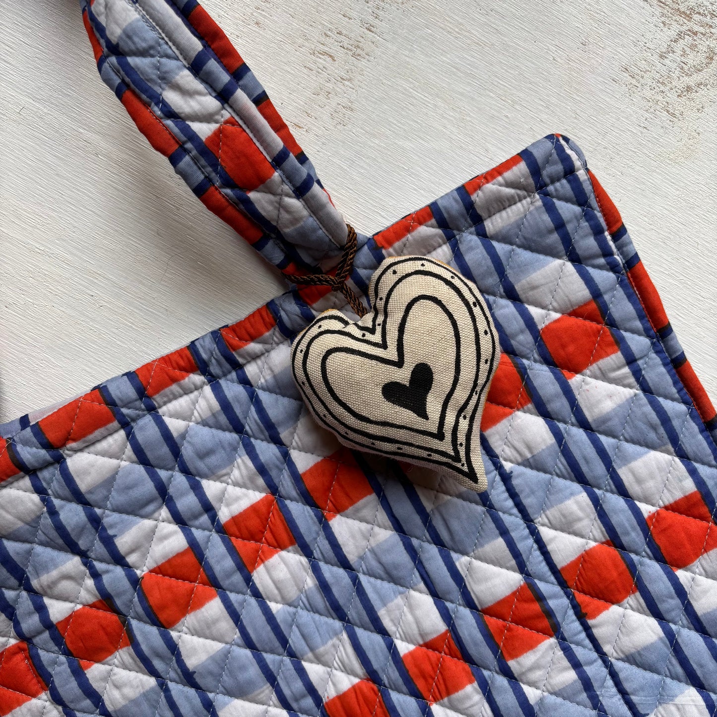 Hand-Painted Charm / Heart