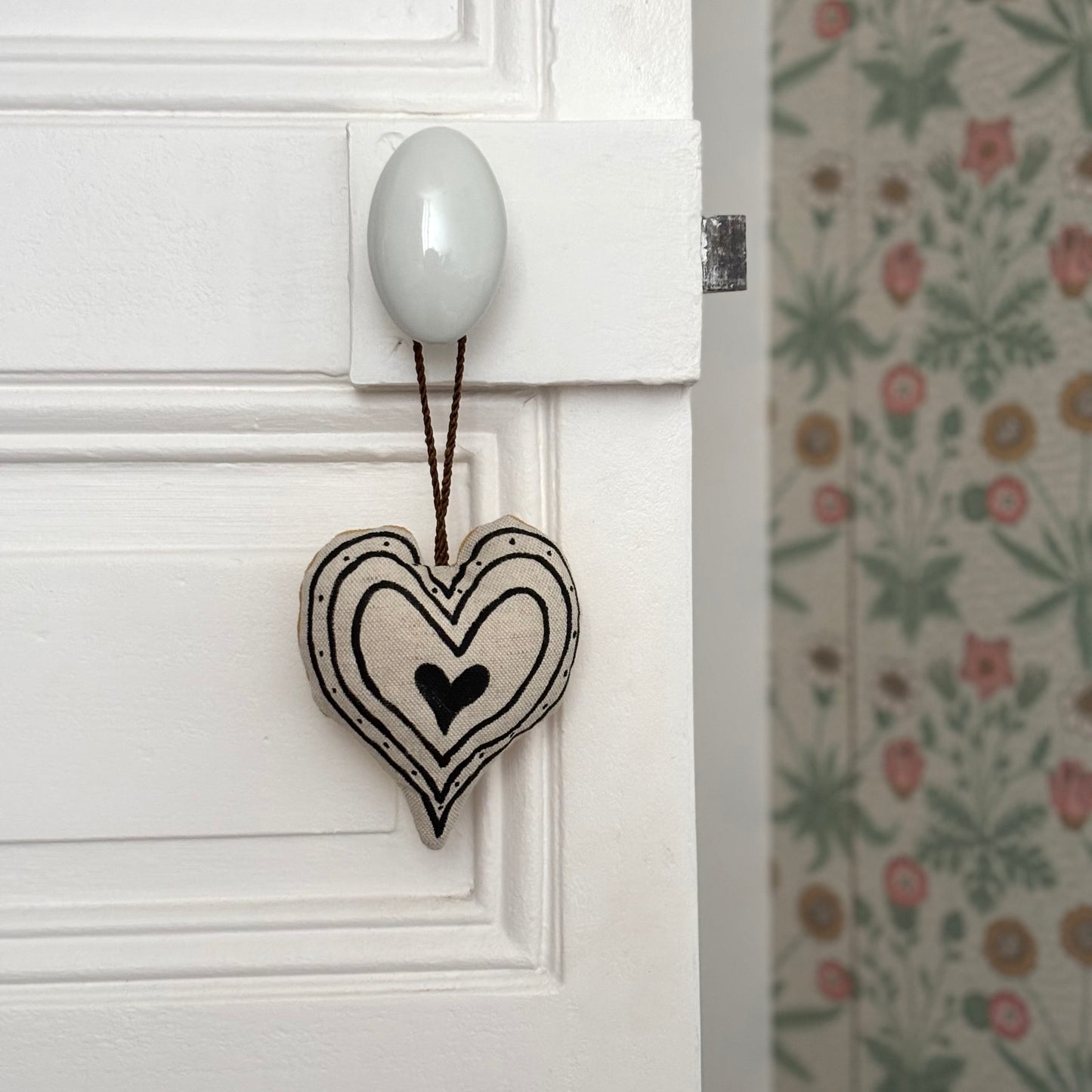 Hand-Painted Charm / Heart