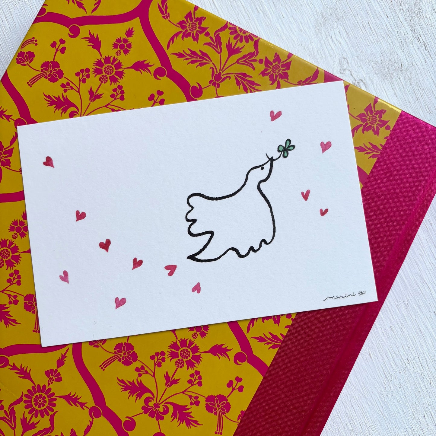 ポストカード「鳥」